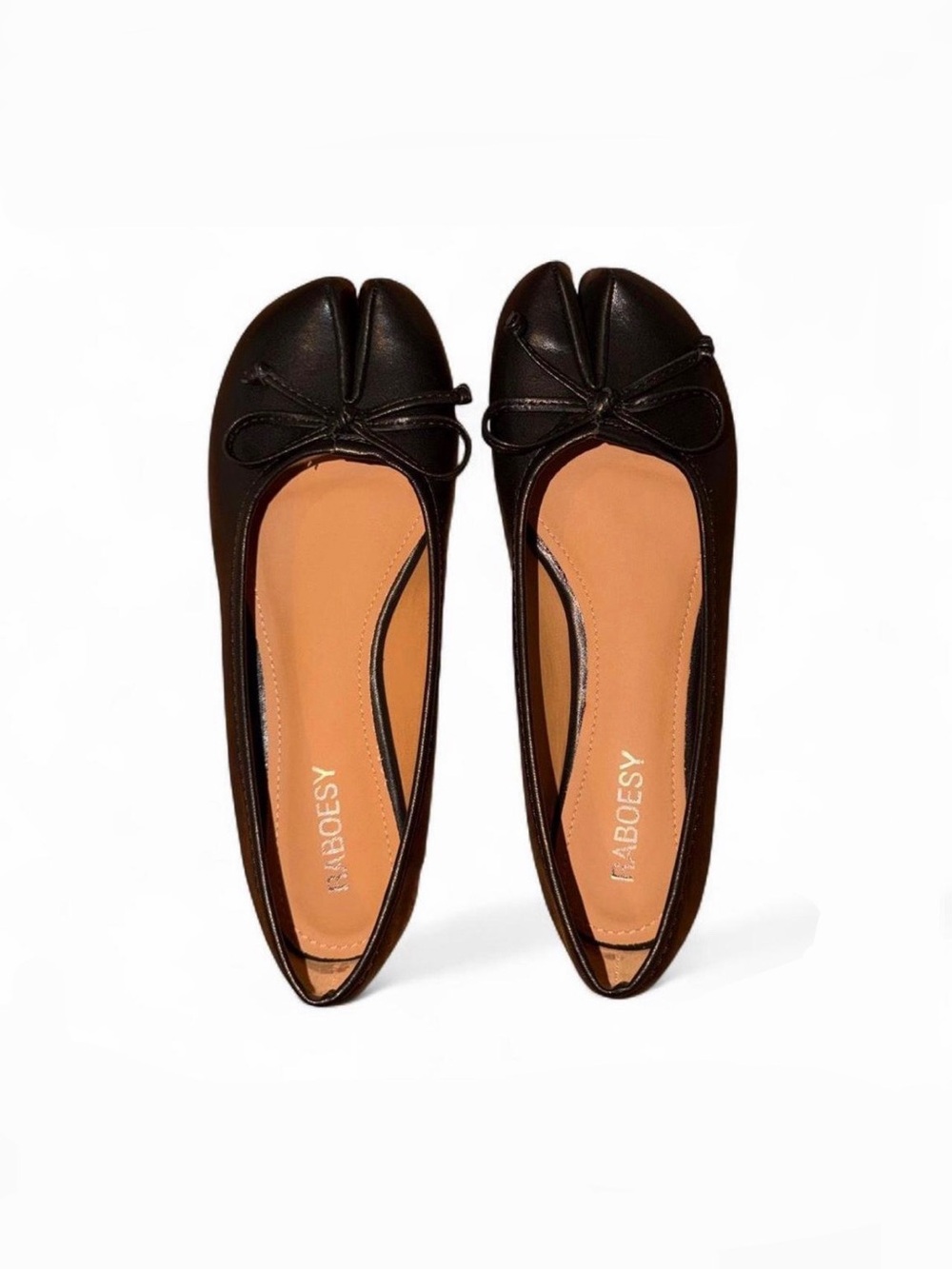 Raboesy Bow Tie Tabi Flats